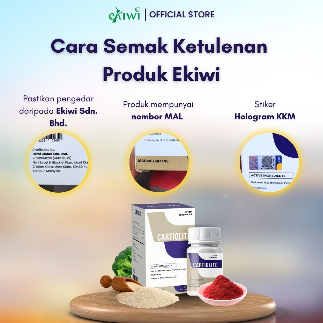 Cartiolite suplemen kolesterol